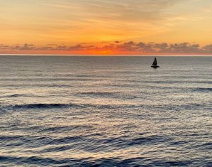 Princess Ocean View with sailboat